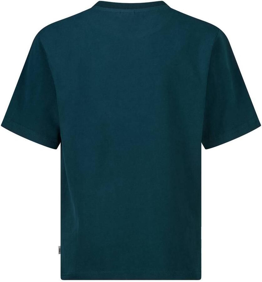 America Today T-shirt met tekst petrol Blauw Jongens Katoen Ronde hals - Foto 2
