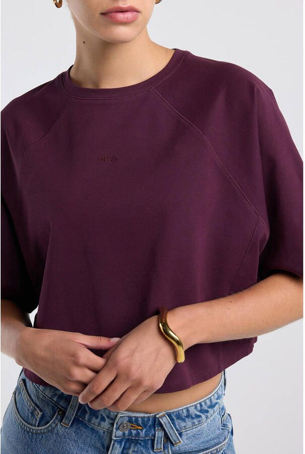 America Today T-shirt paars - Foto 2