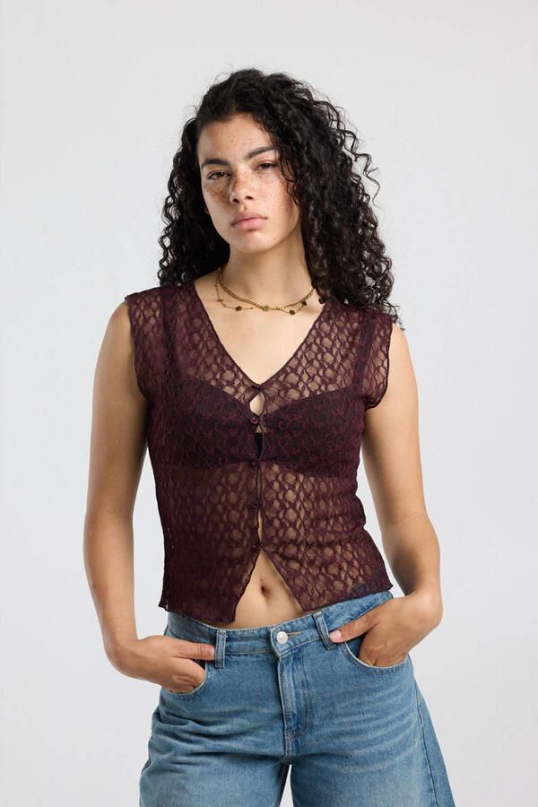 America Today top donkerrood