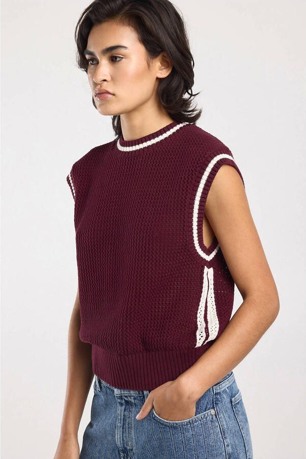 America Today top donkerrood