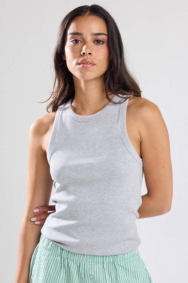 America Today Dames Singlet Gia Grijs - Foto 2