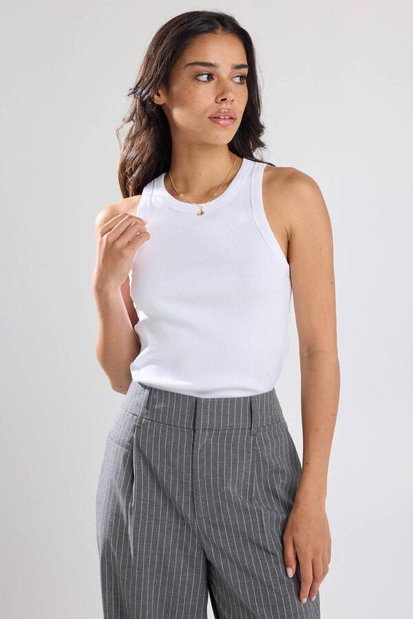 America Today Dames Singlet Gia Wit - Foto 2