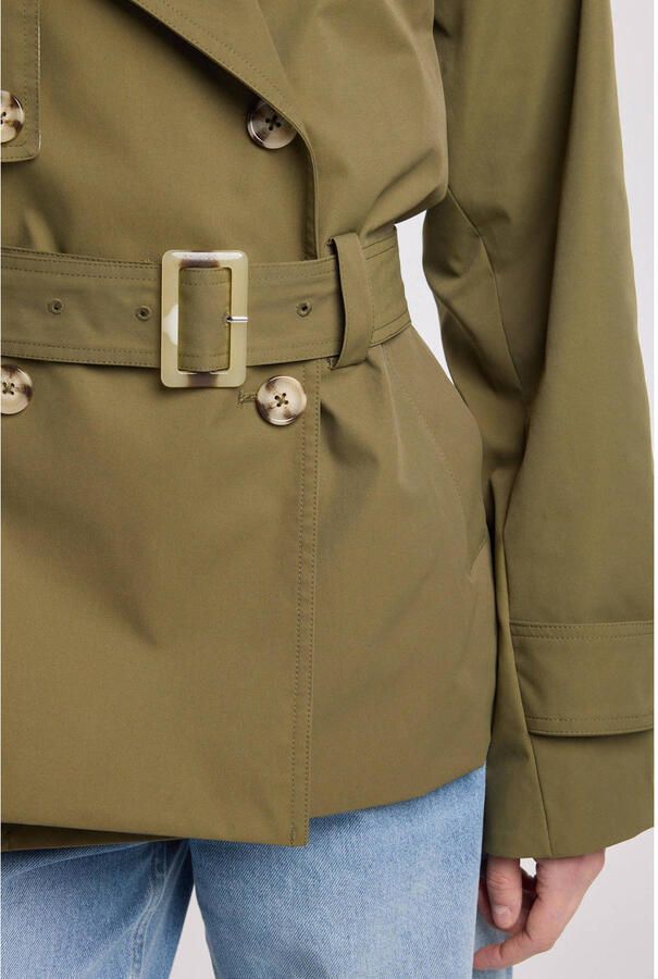 America Today trenchcoat olijfgroen - Foto 2