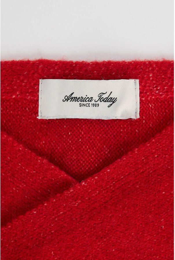 America Today triangle scarf rood - Foto 2