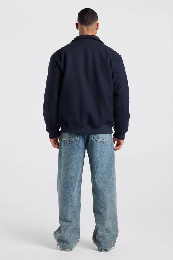 America Today tussenjas met wol donkerblauw - Foto 2