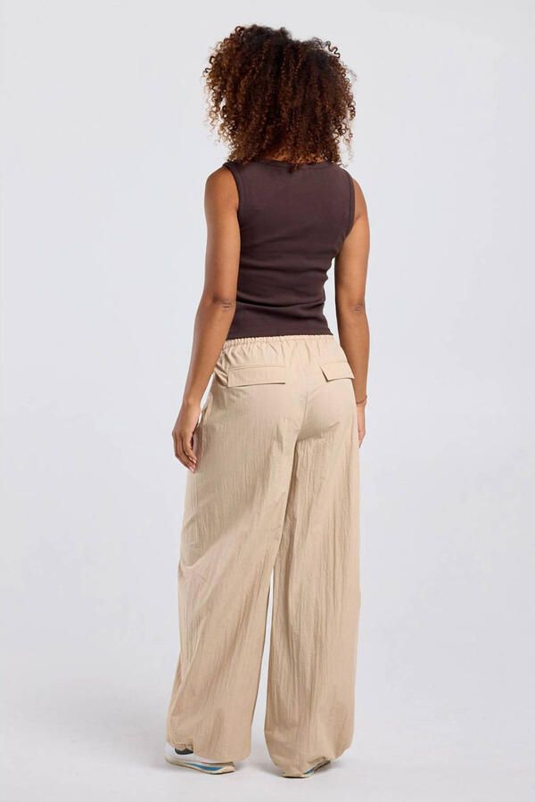America Today wide leg broek beige - Foto 2