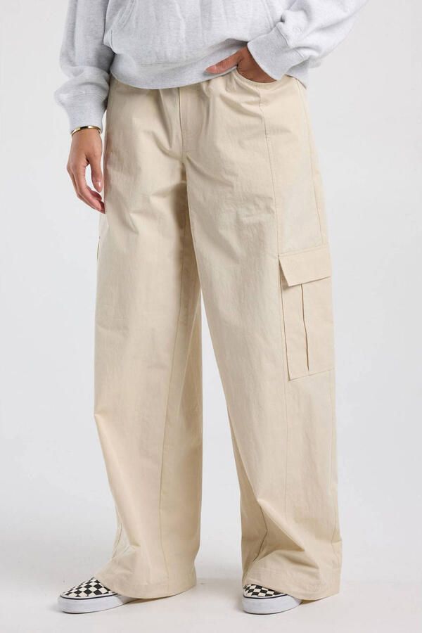 America Today wide leg cargobroek wit