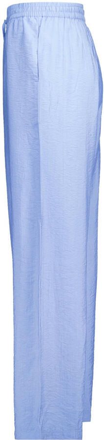 America Today wide leg high waist casual broek lichtblauw - Foto 3