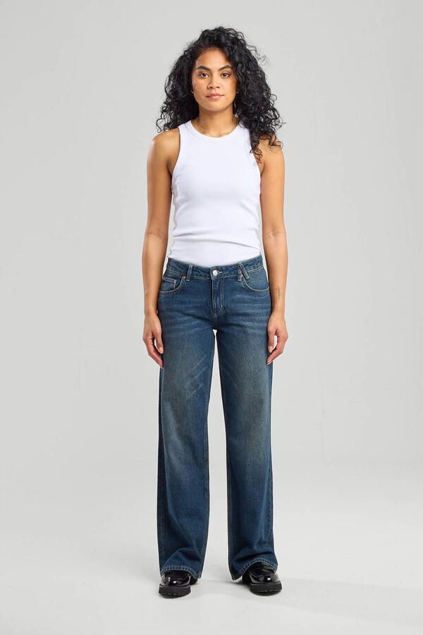 America Today Straight fit jeans dark blue denim - Foto 2