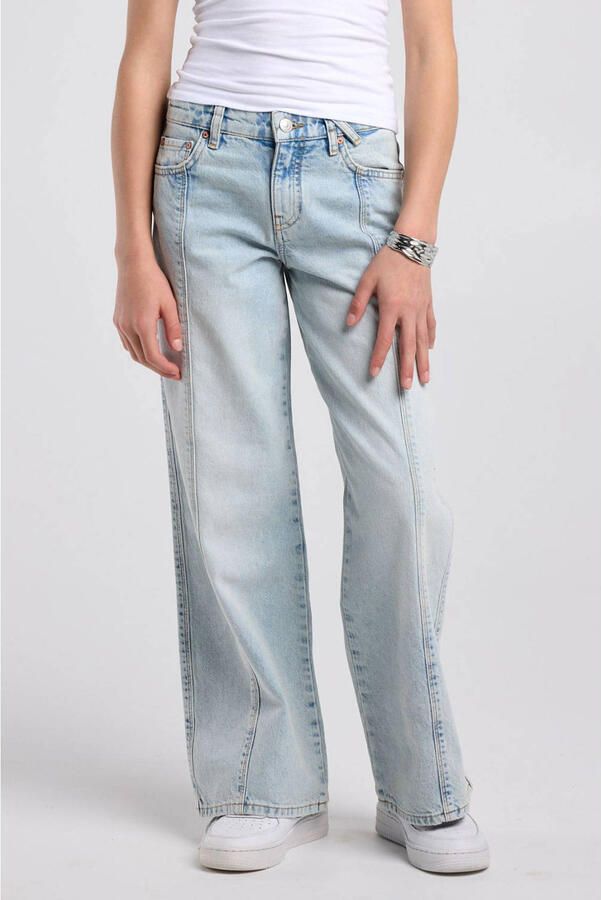 America Today wide leg jeans lichtblauw