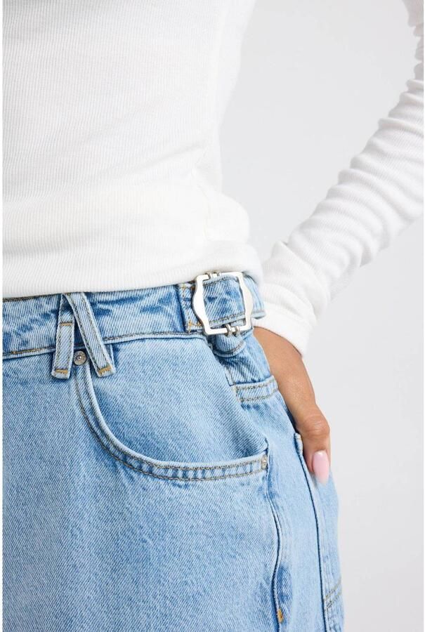 America Today wide leg jeans lichtblauw - Foto 2