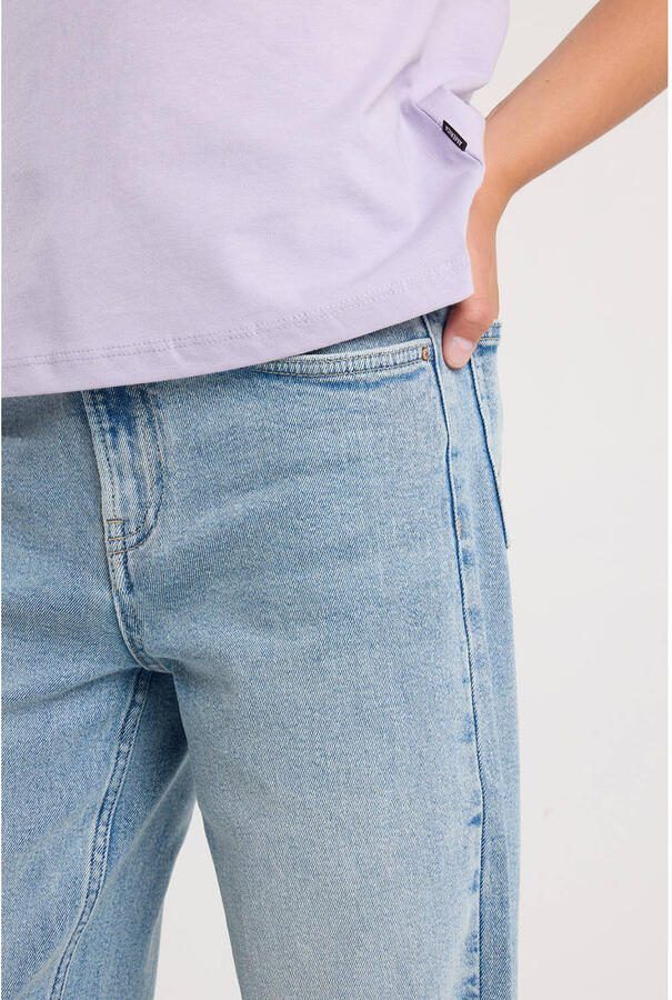 America Today wide leg jeans light blue denim - Foto 2