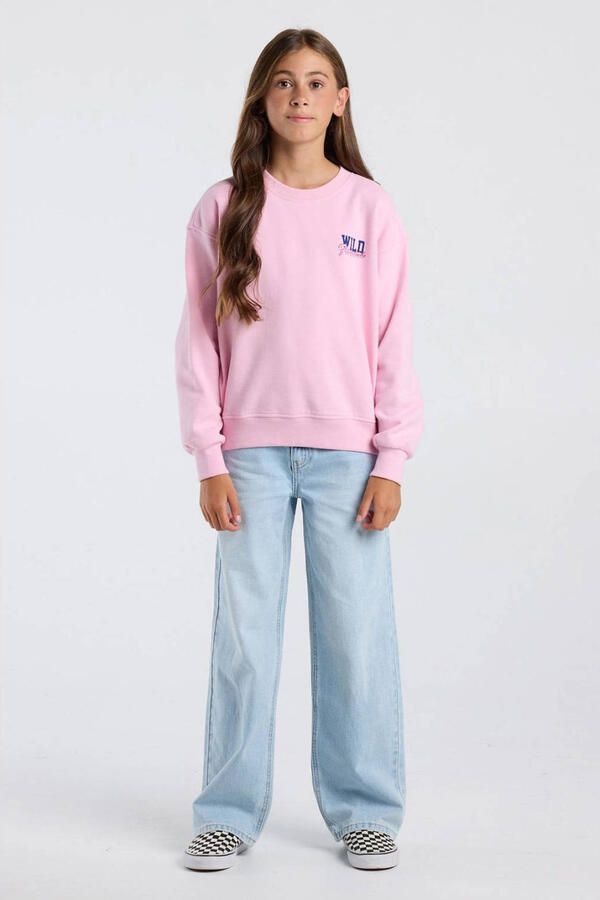 America Today wide leg jeans light blue denim - Foto 2