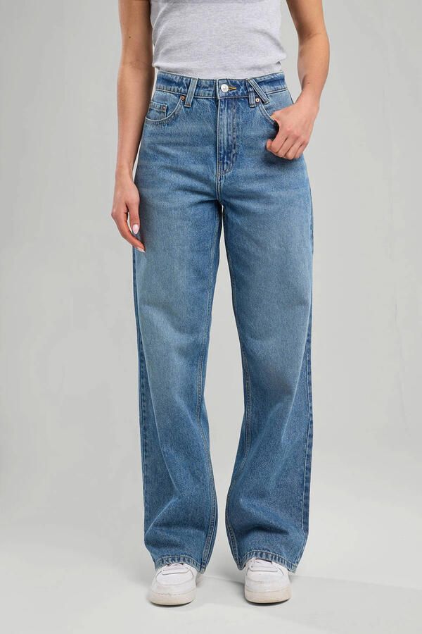 America Today Straight leg jeans medium blue denim