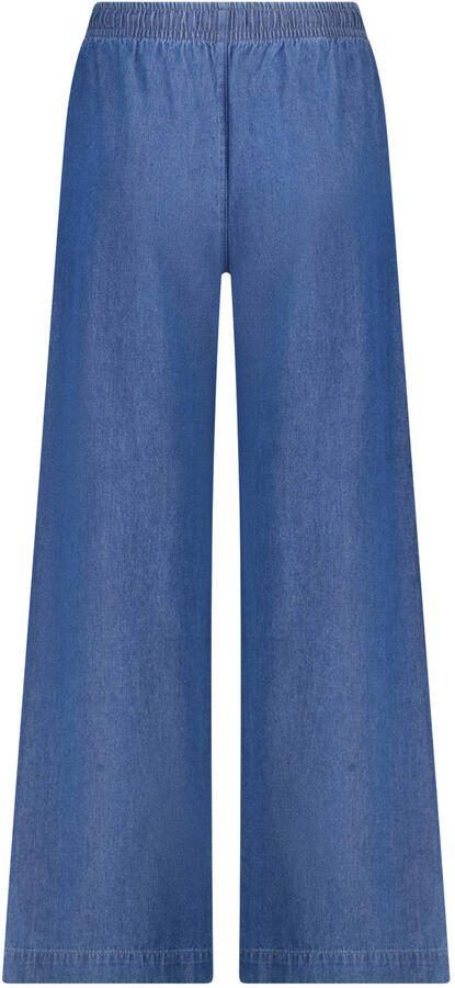 America Today wide leg low waist broek medium blue denim - Foto 3