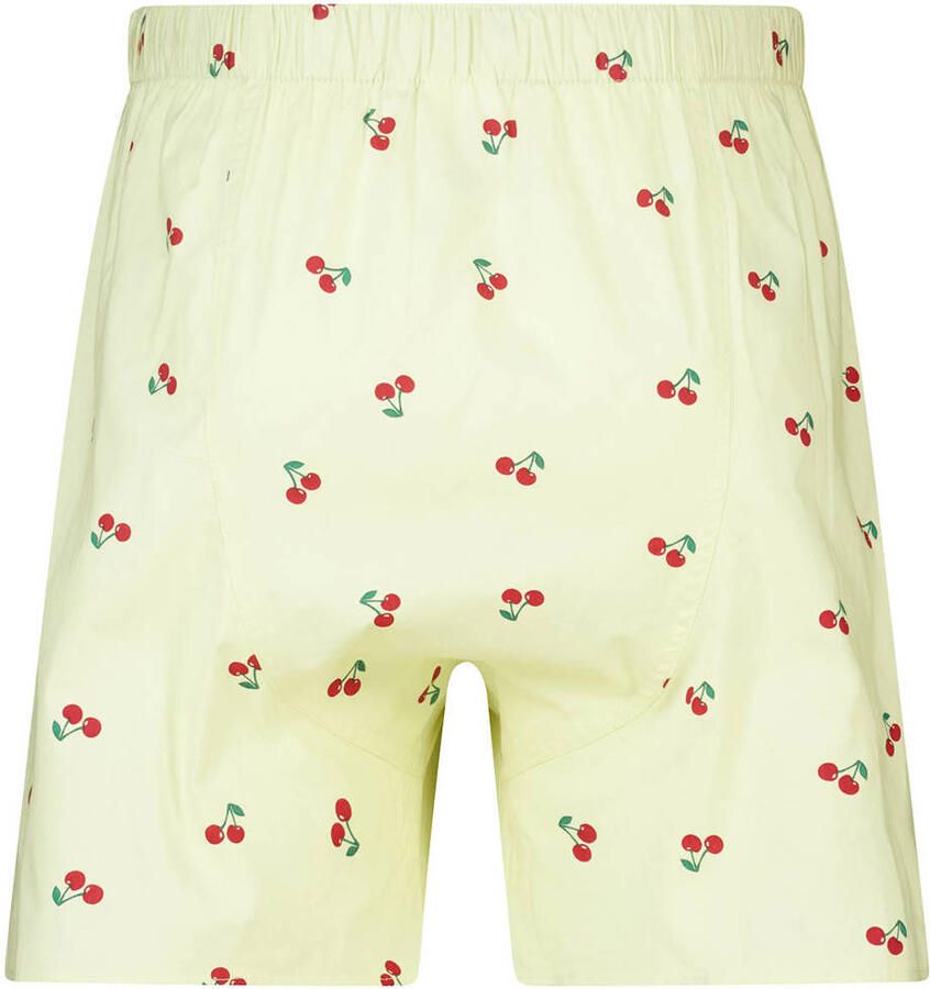 America Today wijde boxershort met print lichtgeel - Foto 2