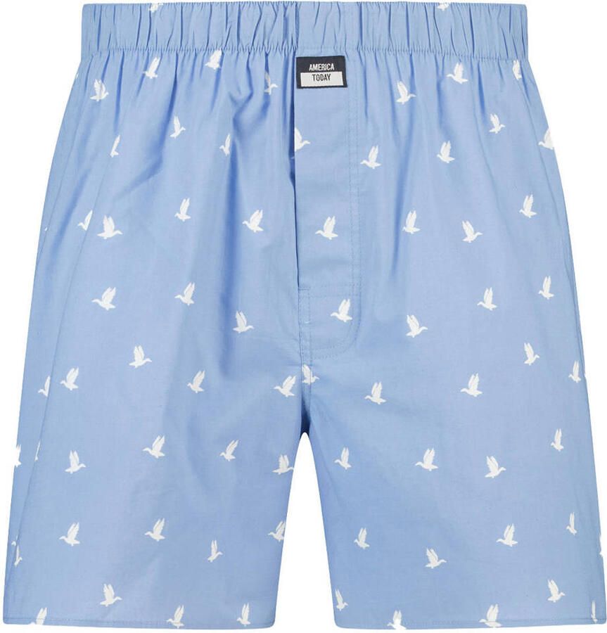America Today wijde boxershorts met print (set van 3) - Foto 2
