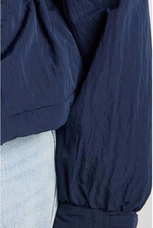 America Today winterjas met plooien blauw - Foto 3