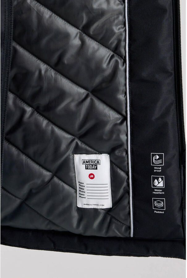 America Today winterparka zwart - Foto 2