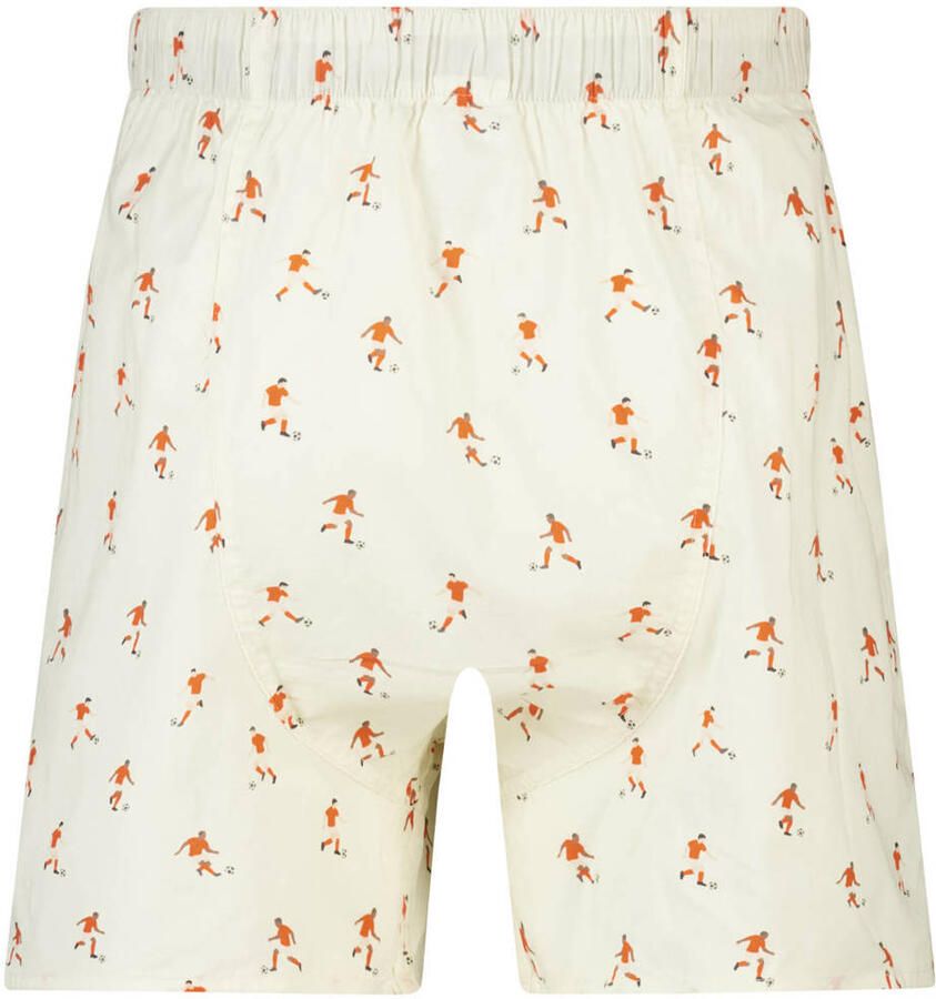 America Today WK boxershort met print ecru - Foto 2