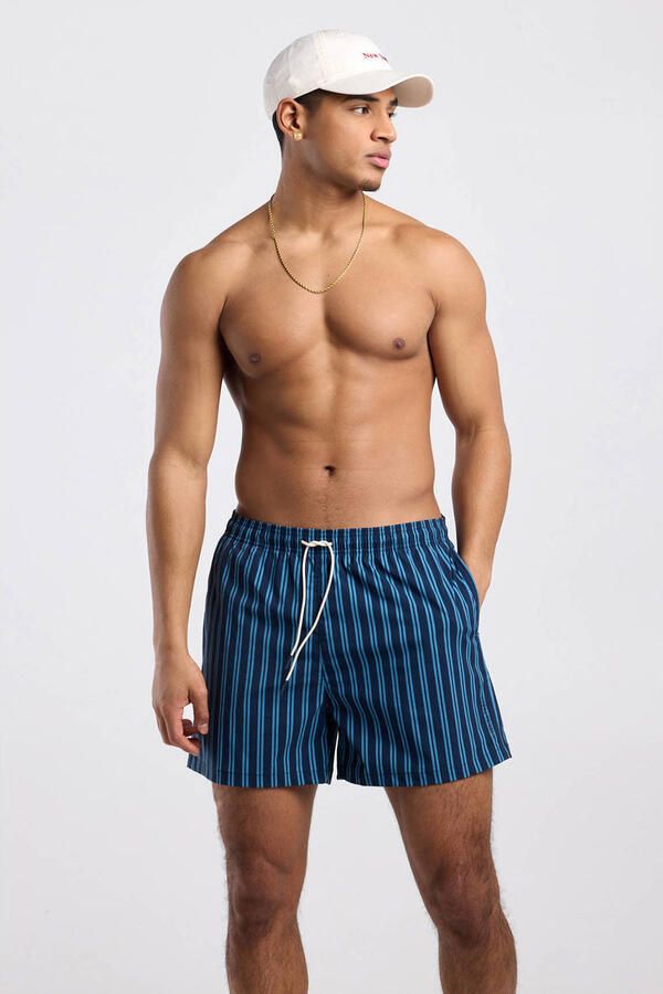America Today zwemshort Andrew donkerblauw blauw