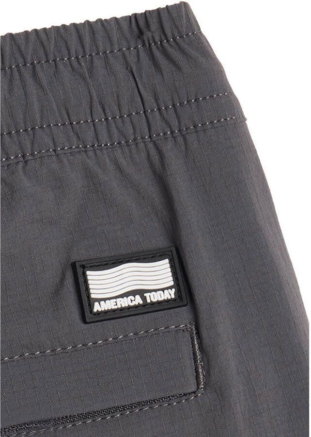 America Today zwemshort antraciet - Foto 3
