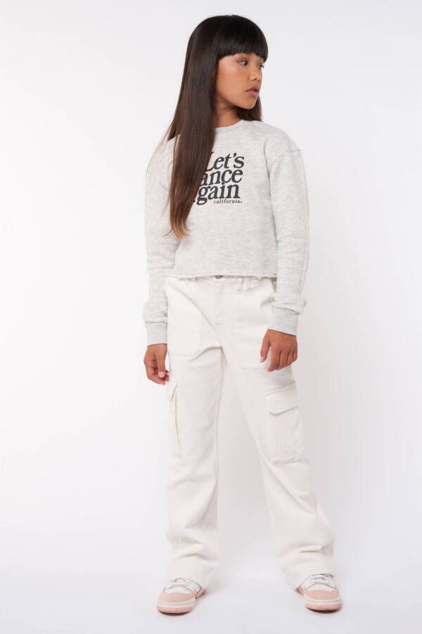 America Today high waist flared jeans Pilar JR offwhite
