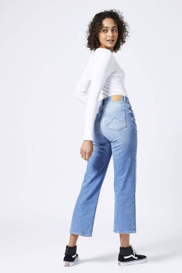 America Today high waist loose fit jeans light denim