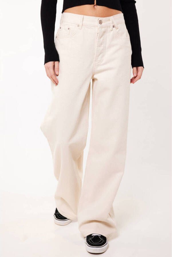 America Today high waist wide leg jeans Olivia natural