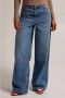 America Today wide leg jeans Missouri medium blue denim - Thumbnail 1