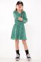 America Today A-lijn jurk Dana van gerecycled polyester groen - Thumbnail 1