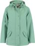America Today unisex regenjas Jade JR mintgroen Jongens Meisjes Gerecycled polyester Capuchon 110 116 - Thumbnail 1