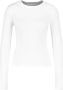 America Today Dames Longsleeve Leticia Wit - Thumbnail 1
