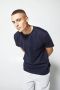 America Today Heren Basic T-shirt Eric Blauw - Thumbnail 1