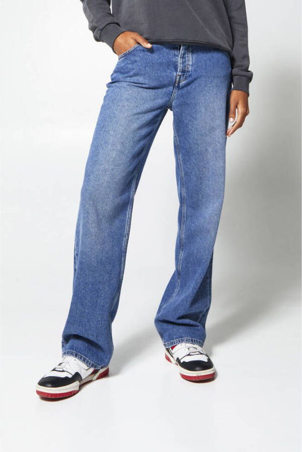 America Today straight jeans Jagger blauw
