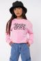 America Today sweater Sara JR met tekst roze Tekst 170 176 - Thumbnail 1