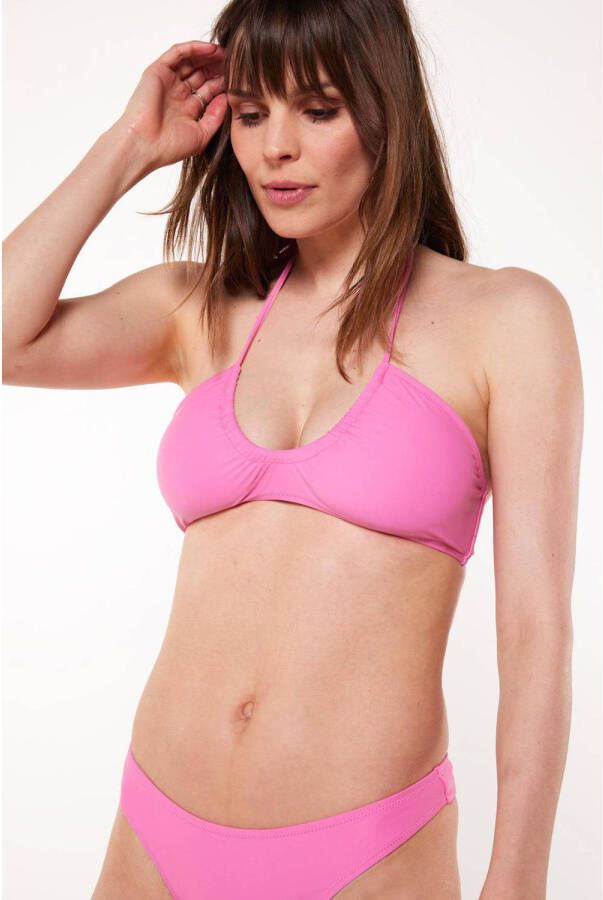 America Today voorgevormde bandeau bikinitop Alma roze