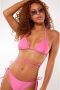 America Today voorgevormde triangel bikinitop Amber roze - Thumbnail 1