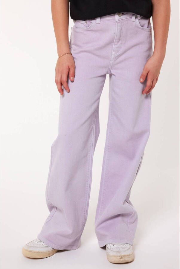 America Today wide leg jeans Olivia Jr lilac