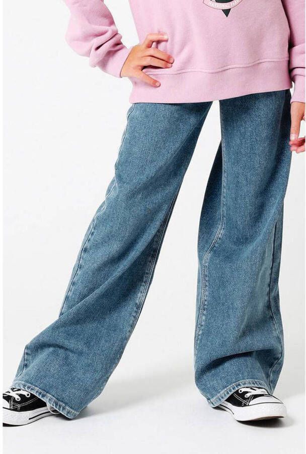 America Today Junior wide leg jeans Olivia stonewashed