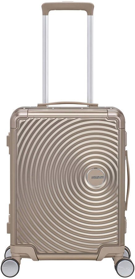 American Tourister Hardshell-trolley SOUNDBOX ALU verschillende maten en kleuren Hardshell-koffer twee TSA-sloten aluminium koffer
