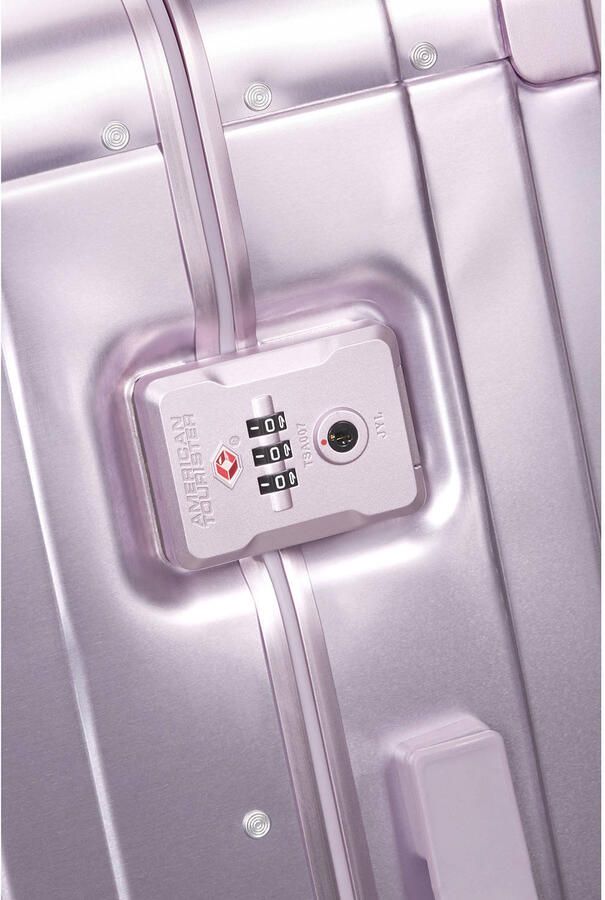 American Tourister aluminium koffer 55 cm paars - Foto 2