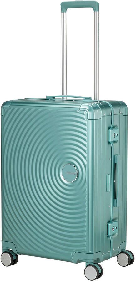 American Tourister aluminium koffer 68 cm blauw - Foto 2