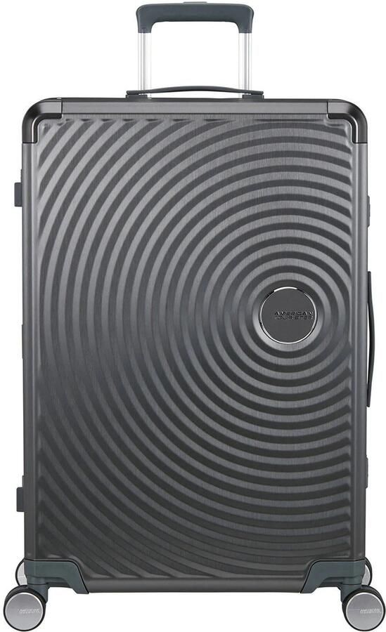 American Tourister aluminium koffer 77 cm grijs