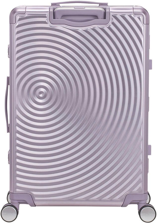 American Tourister aluminium koffer 77 cm paars