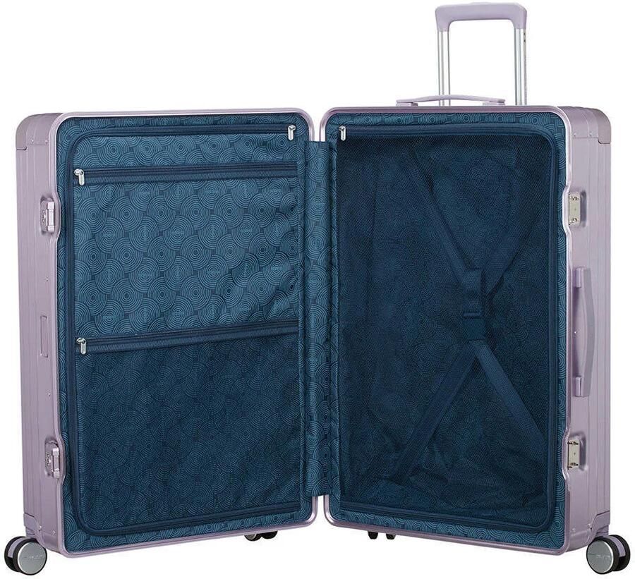 American Tourister aluminium koffer 77 cm paars - Foto 2