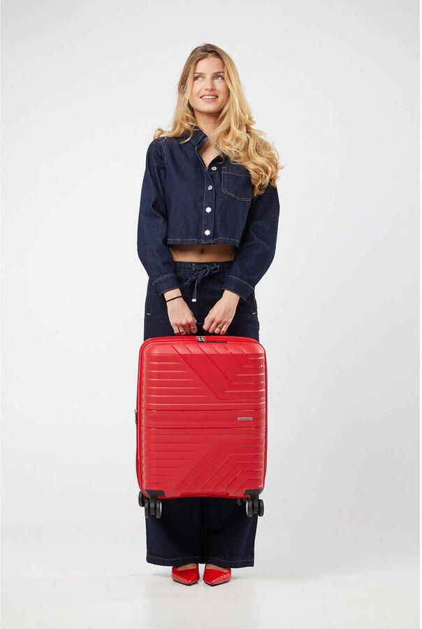 American Tourister koffer 55 cm rood
