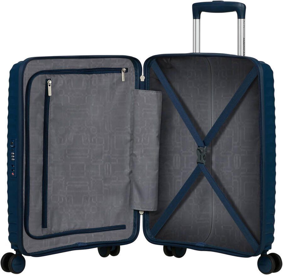 American Tourister koffer blauw - Foto 2