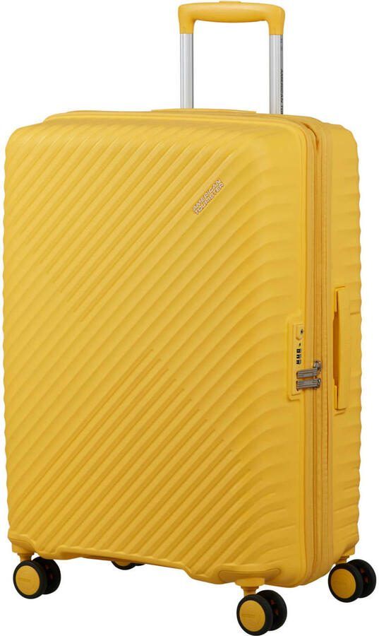 American Tourister koffer geel