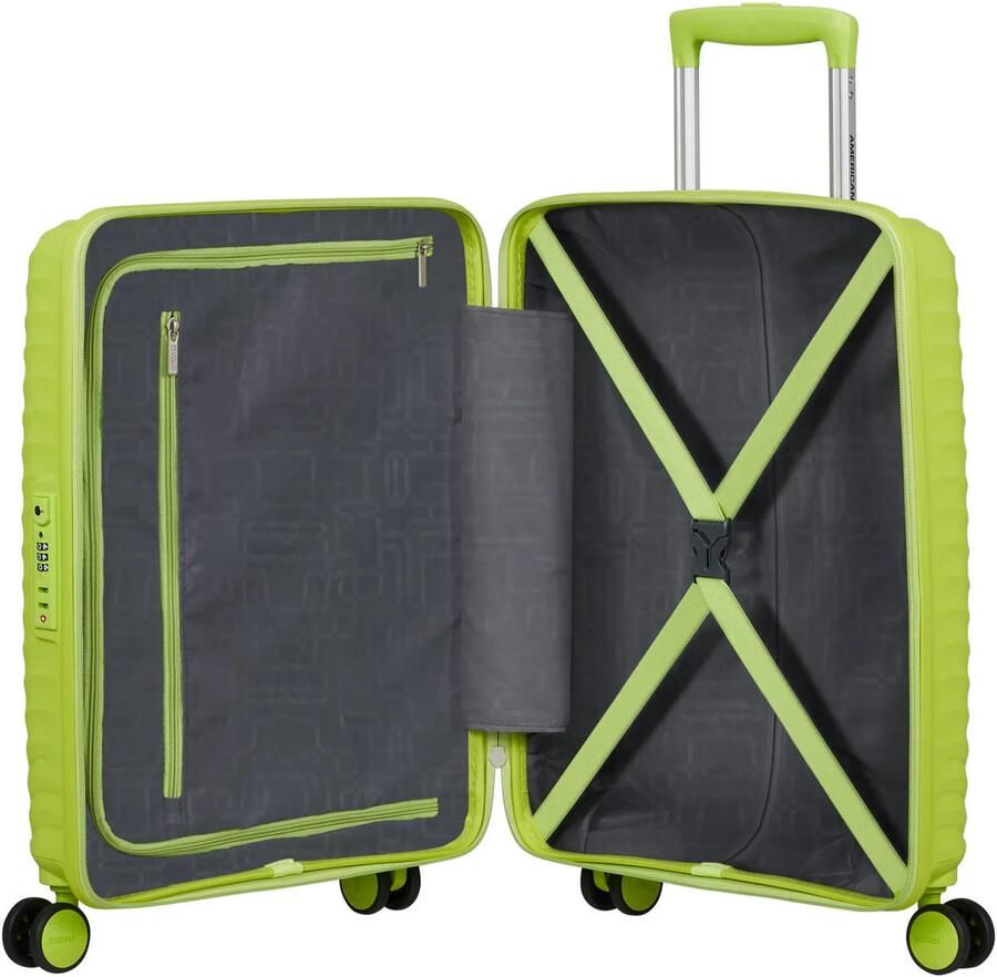 American Tourister koffer groen - Foto 2